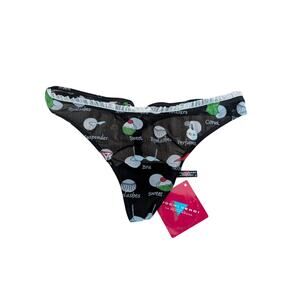 NWT La Perla Occhi Verdi Thong Panty